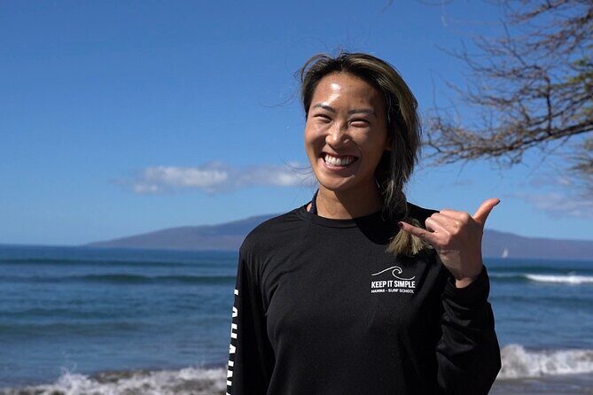 2 Hour Private Surf Lesson in Lahaina - Out in the water: wave-pushing and hands-on coaching