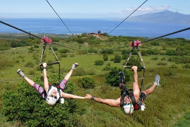 4 Dual-Zipline Mountain Adventure in Maui - Ziplining Over Maui’s 200-Foot Valley: What the Four-Line Ride Feels Like