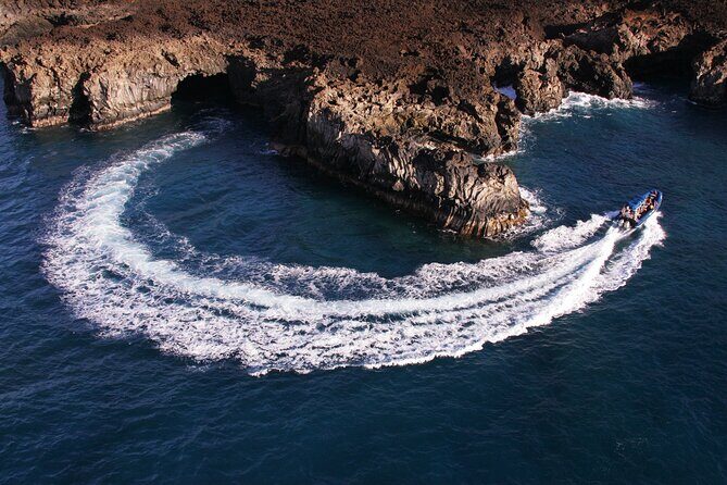 All-Inclusive 5.5 hr La Perouse Bay & Molokini Sea Cave Boat Tour - The Kanaio to Molokini ride reality check (yes, it can be wild)