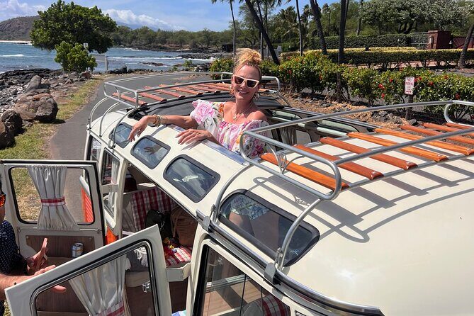Brewery and Beach Cruise in a Vintage VW Bus - Starting at The Shops at Wailea (and keeping it simple)