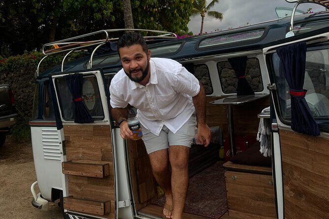 Brewery and Beach Cruise in a Vintage VW Bus - A realistic picture of what you’ll love most
