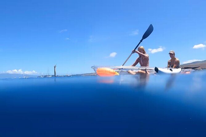 Clear Bottom Glassy Kayak Rental | MAUI | Safe and Stable Kayaks - Makena Landing Park Start: Getting on the Water Without Drama