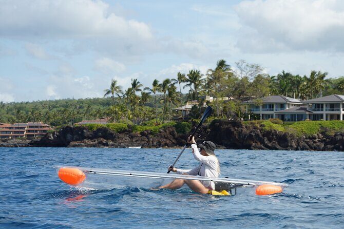 Clear Bottom Glassy Kayak Rental | MAUI | Safe and Stable Kayaks - Free Drop-Off and Pick-Up: The Real Value Boost