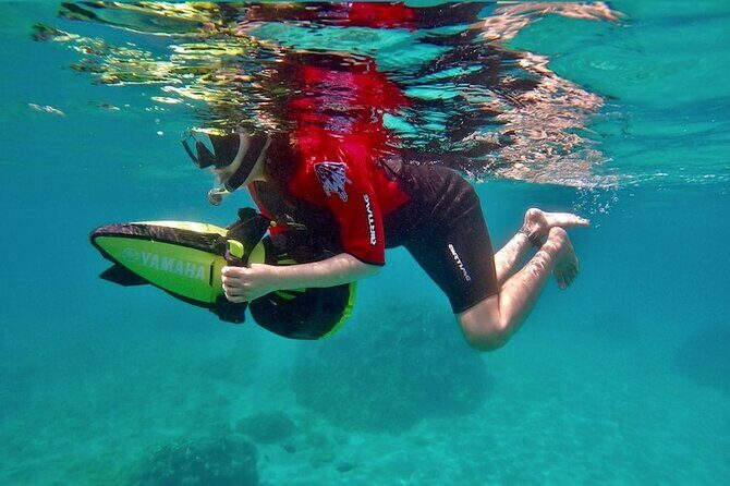 Eco Sea Scooter Beach Entry - Rent a GoPro Video tape Sea Turtles - Kapalua Bay Sea Turtles on a Yamaha Sea Scooter