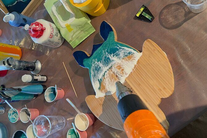 Epoxy Resin Cheese Board Art Class - Key highlights worth planning around
