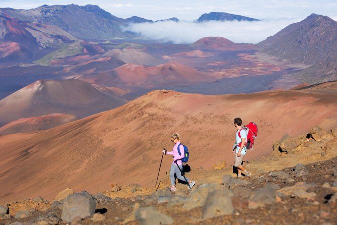 Haleakala Sunrise Self-Guided Audio Tour - Stop 3: Sliding Sands Trail prompt—serious mileage, choose your level