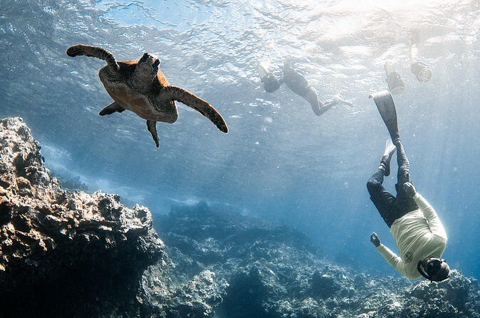 Mala Wharf Lahaina Jet Scooter Snorkeling Small Group with GoPro - How the scooter + snorkeling gear setup works