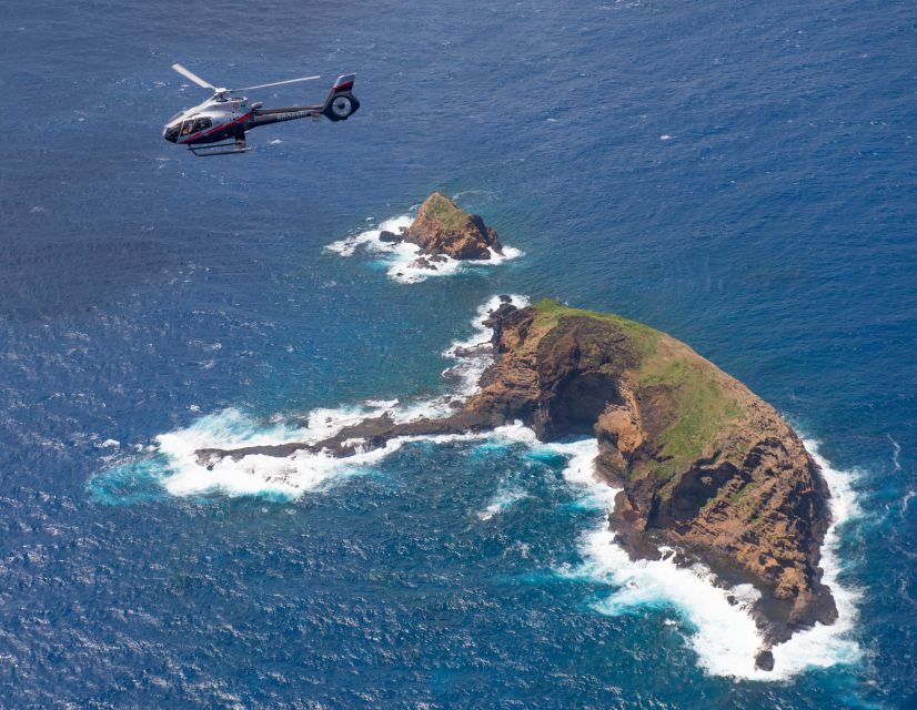 Maui: 3-Island Hawaiian Odyssey Helicopter Flight - Molokai From Above: Sea Cliffs, Fish Ponds, and Reefs
