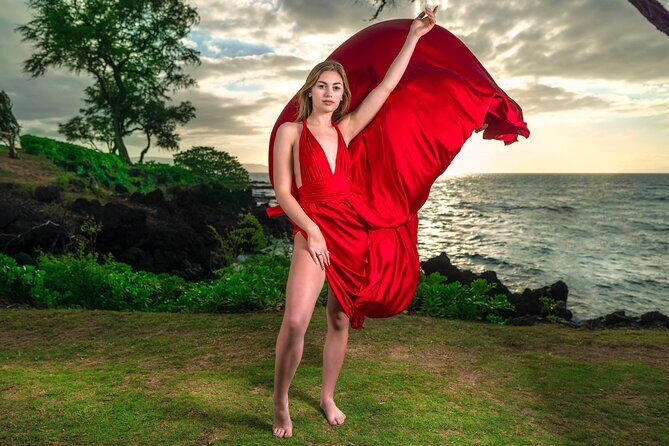 Maui Flying Dress Photoshoot Experience - Photo Delivery: What You Actually Get After Maui