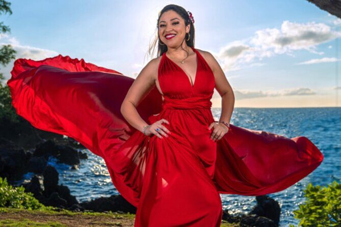 Maui Flying Dress Photoshoot Experience - Weather, Rescheduling, and What to Do If Maui Clouds Over