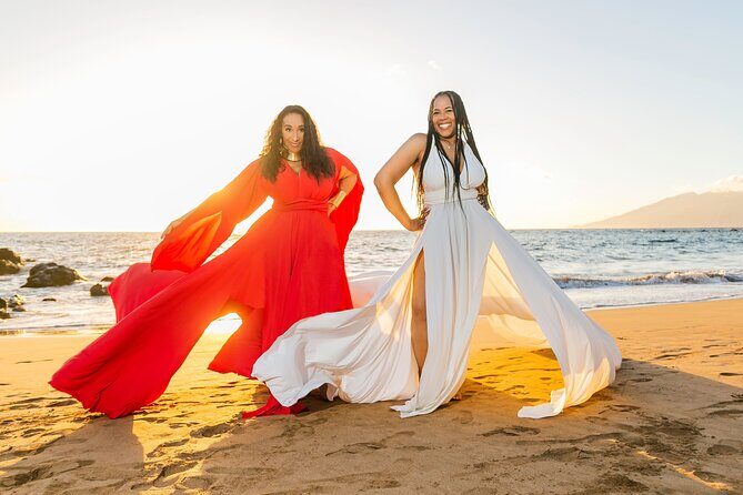 Maui Hi Flying Dress Private Photoshoot Experience - After the shoot: previewing and choosing edited photos