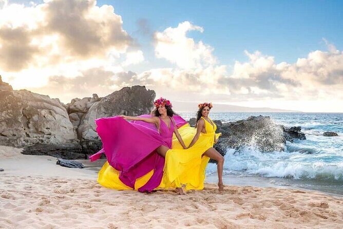 Maui Hi Flying Dress Private Photoshoot Experience - Who should book this Maui flying dress session