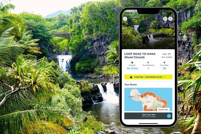 Maui "Loop" Road To Hana Audio Driving Tour - Key highlights to know before you go
