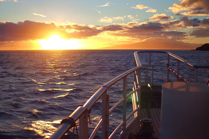 Maui Sunset Dinner Cruise - A Hawaiian Hula Experience - Weather and comfort on a deck at sunset