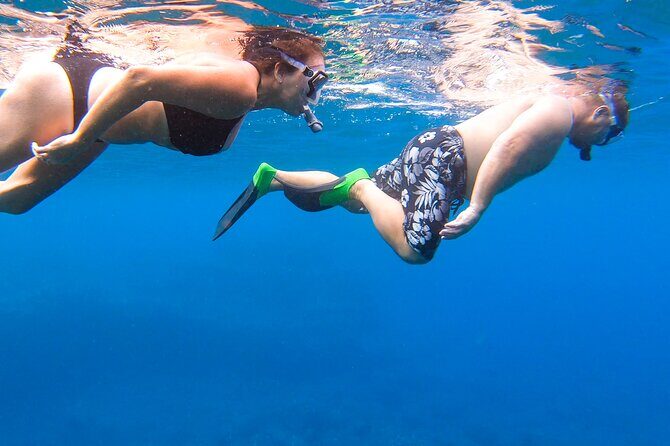 Maui to Lanai Semi-Private Eco Raft Snorkel & Dolphin Tour - Snorkeling on Lanai: instruction, turtles, and choosing the right conditions