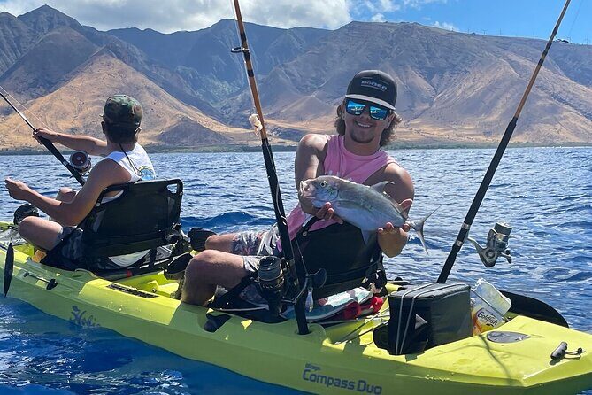 Pelagic Kayak Fishing Charter Lahaina - The Fishing Plan: Bait, Bottom, Trolling, and Jigging