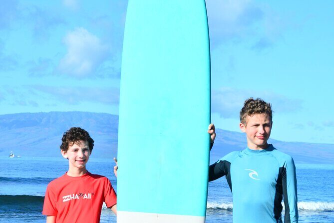 Private Surf Lessons in Lahaina, Maui - Instructor pacing and the “I can do it” moment with Nick