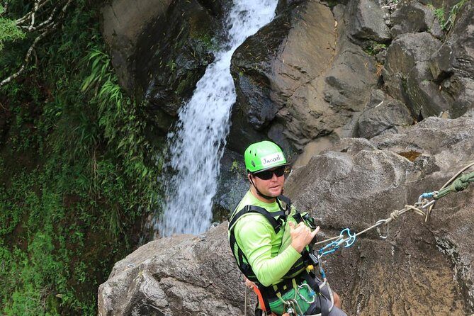 Rappel Maui Waterfalls and Rainforest Cliffs - From Hana Highway to a botanical warm-up before rope work