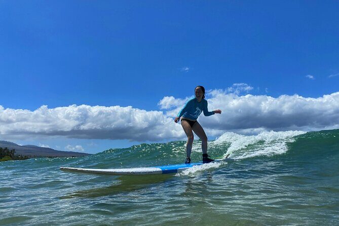 Semi-Private Surf Lesson at Kalama Beach in Kihei - Kalama Beach surf coaching that feels personal