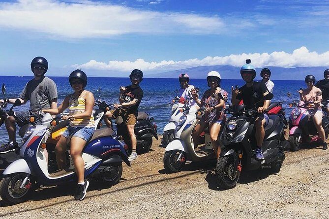 Single Passenger Moped/Scooter - 18+ NO Motorcycle License Needed - What’s included: helmet, training, lock, map, and “recommended stops”