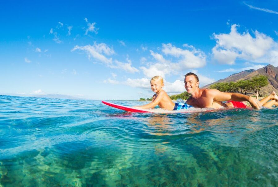 South Maui: Kalama Beach Park Surf Lessons - The 2-hour lesson: how beginners actually start catching waves