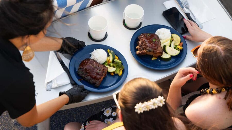 South Maui: Sunset Prime Rib or Mahi Mahi Dinner Cruise - Dinner onboard with Chef Keoni: prime rib, mahi-mahi, and more