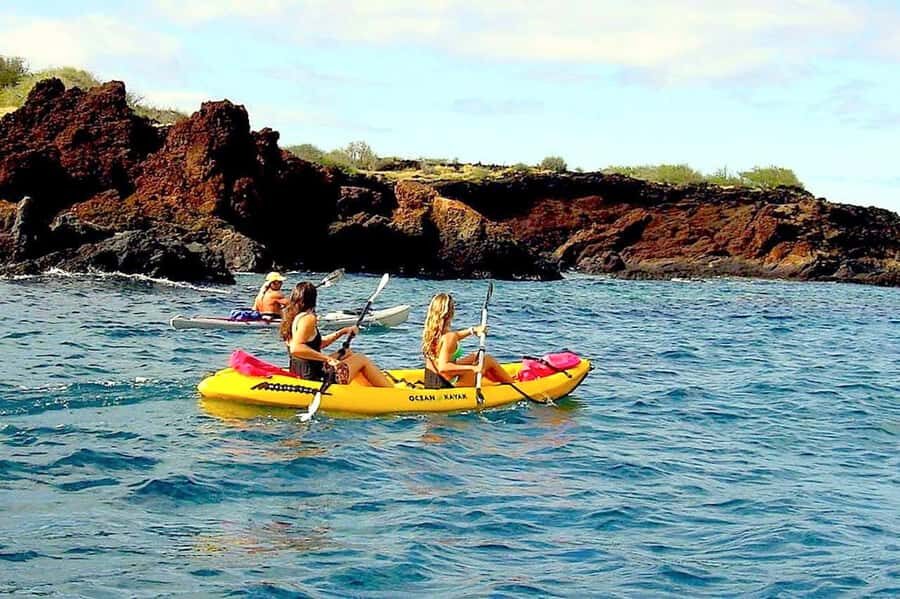 South Maui: Waterfall Tour w/ Kayak, Snorkel, and Hike - Starting at Makena Landing Beach Park: Kayaks, gear, and a full day pace