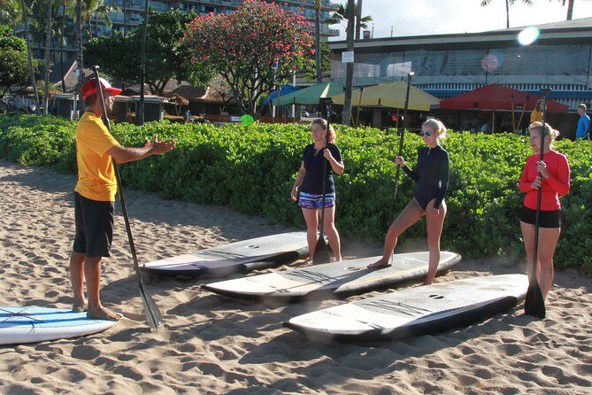 Stand-Up Paddle Board Lesson at Ka'anapali Beach - Key things you’ll notice before you go
