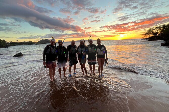 Sunset Glow Snorkel At Turtle Town With Photo & Video - Entering the Water From Shore at Sunset: What Your 1.5 Hours Looks Like