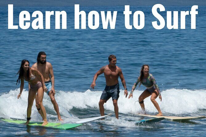 Surf Lesson on Maui - What the Water Time Looks Like: Practice, Corrections, and Better Timing
