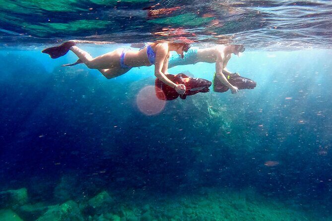 Turtle Town Underwater Scooter Snorkeling Tour with GoPro - Gear That Makes a Difference: Scooters, Fins, and GoPro