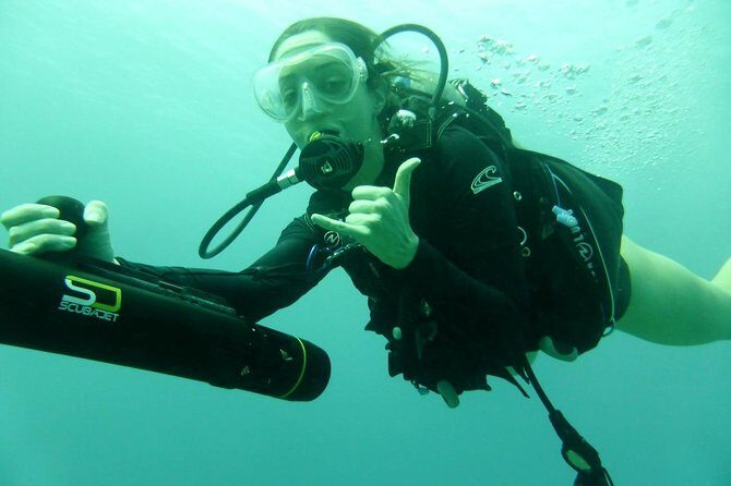 Underwater Scooter Dive (Certified Divers Only) Makena Wailea - The underwater route near Makena Landing Beach Park